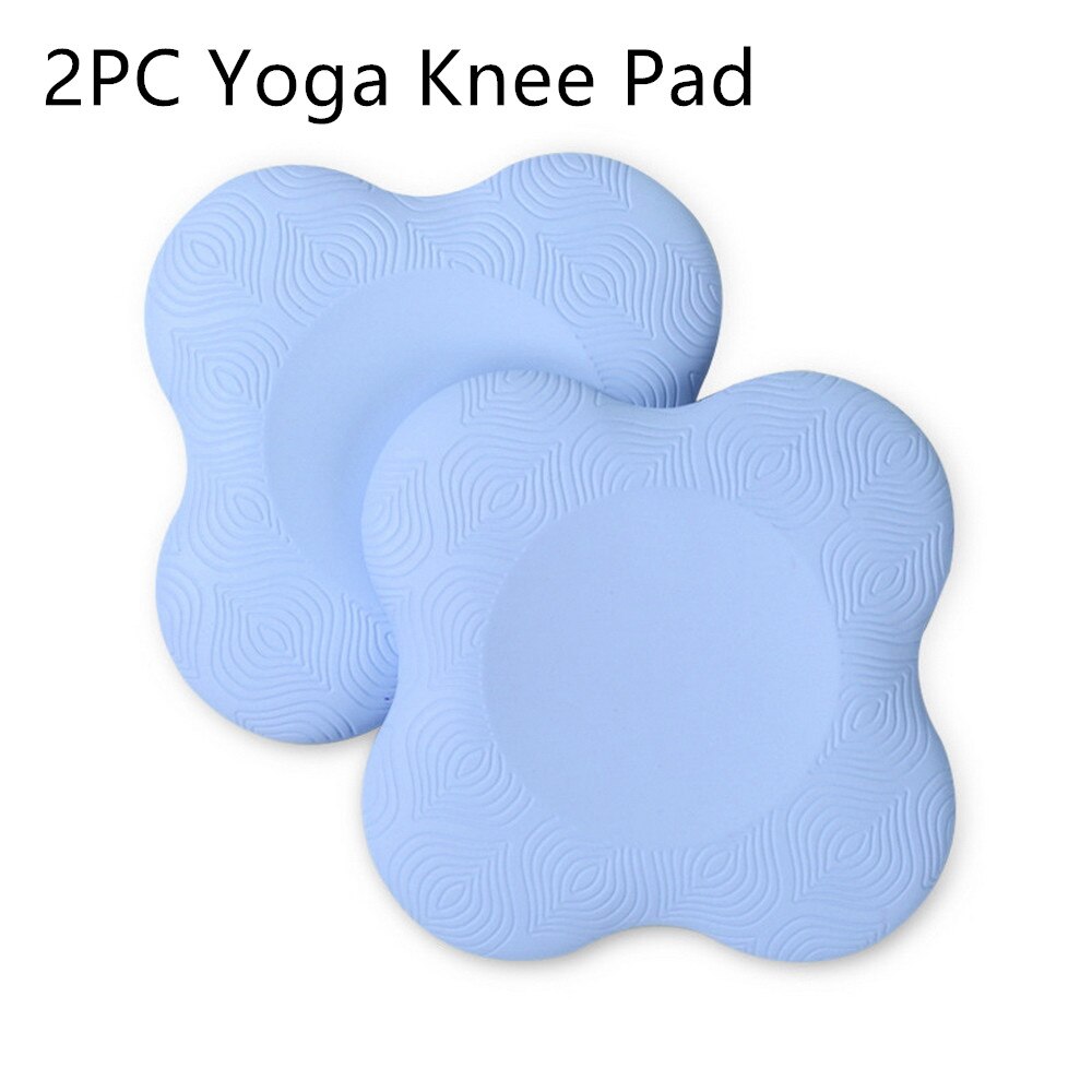 2 Stks/set Draagbare Kleine Ronde Knie Pad Yoga Matten Fitness Sprot Pad Plank Gym Disc Beschermende Pad Kussen Non Slip mat: 01 2PC