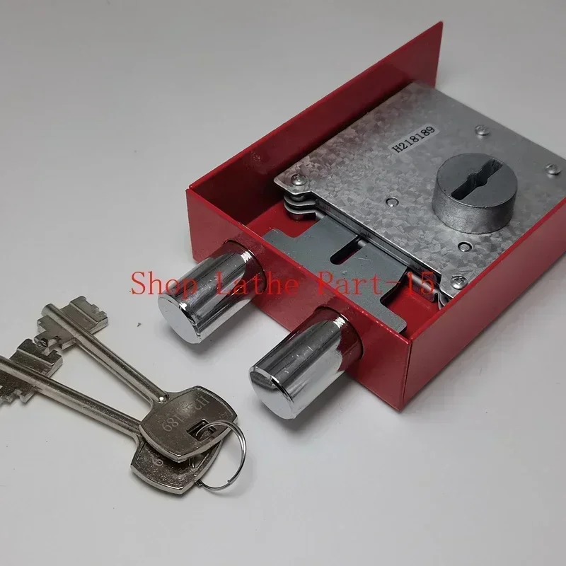 Safe Blade Lock, kleines Safe Lock, Schrank, mechanisches Schloss mit Passwortbox, Tresor 6-Blatt-Diebstahlschutz