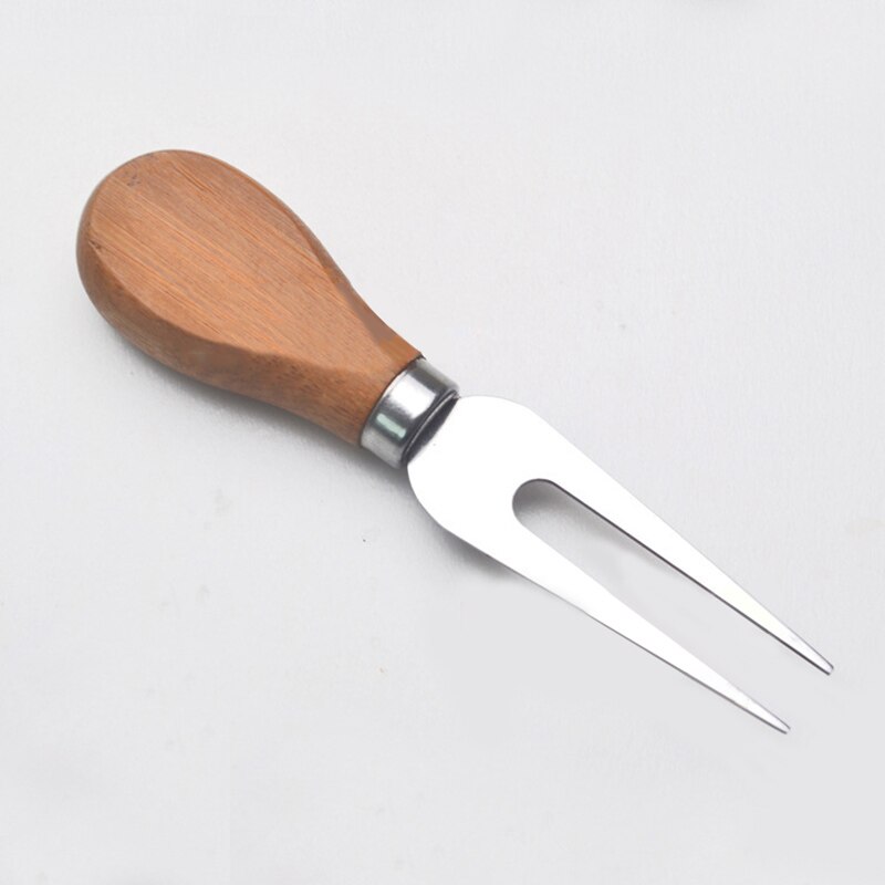Cheese cutter Kitchen gadget wood handle stainless steel cutlery and spade set