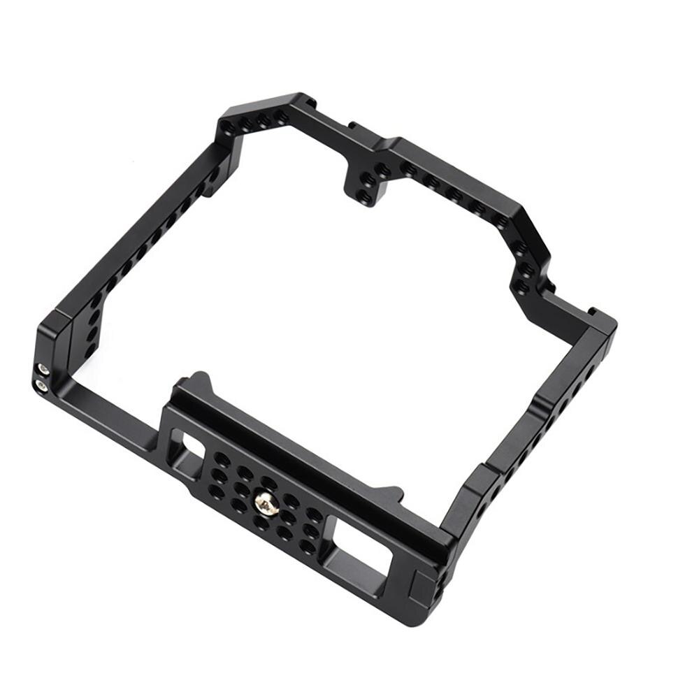 Bgning Aluminium Camera Nauwsluitend Kooi Voor Canon Eos 70D 80D 90D Behuizing Case Beschermende Frame Met Koud Schoen mount 1/4 &quot;Gaten