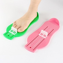 Baby fod sko størrelse måle værktøj børn børn spædbørn sko enhed lineal kit til børn sko fittings gauge  k0027