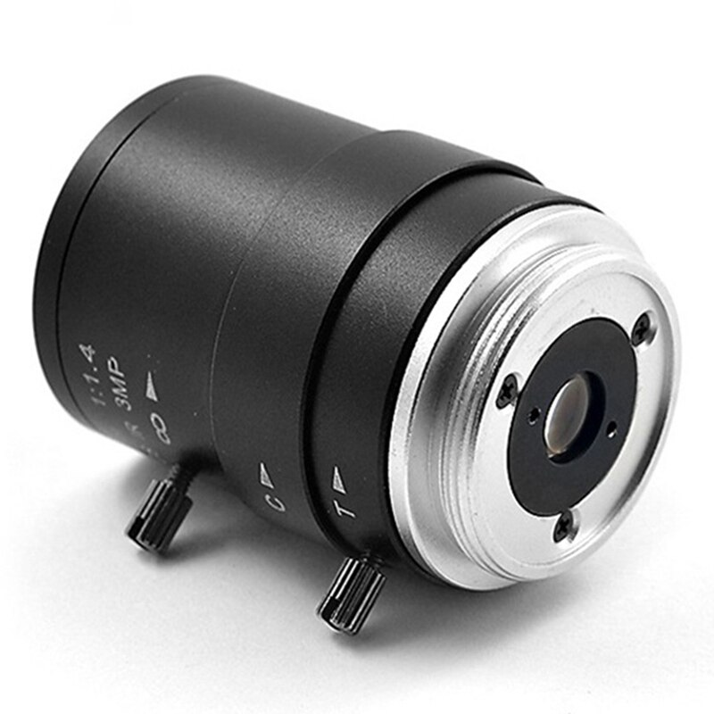 3mp hd-überwachungskameraobjektive , 2.8-12mm variofokalobjektive mit manuellem zoom und cs-anschluss für industrielle sicherheitskameras