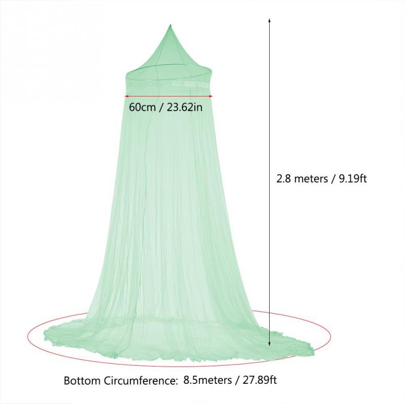 Lace Princess Kids Bed Tents Canopy Curtain Mosquito Repellent Tent Insect Reject Canopy Tent Netting for Girls: Green
