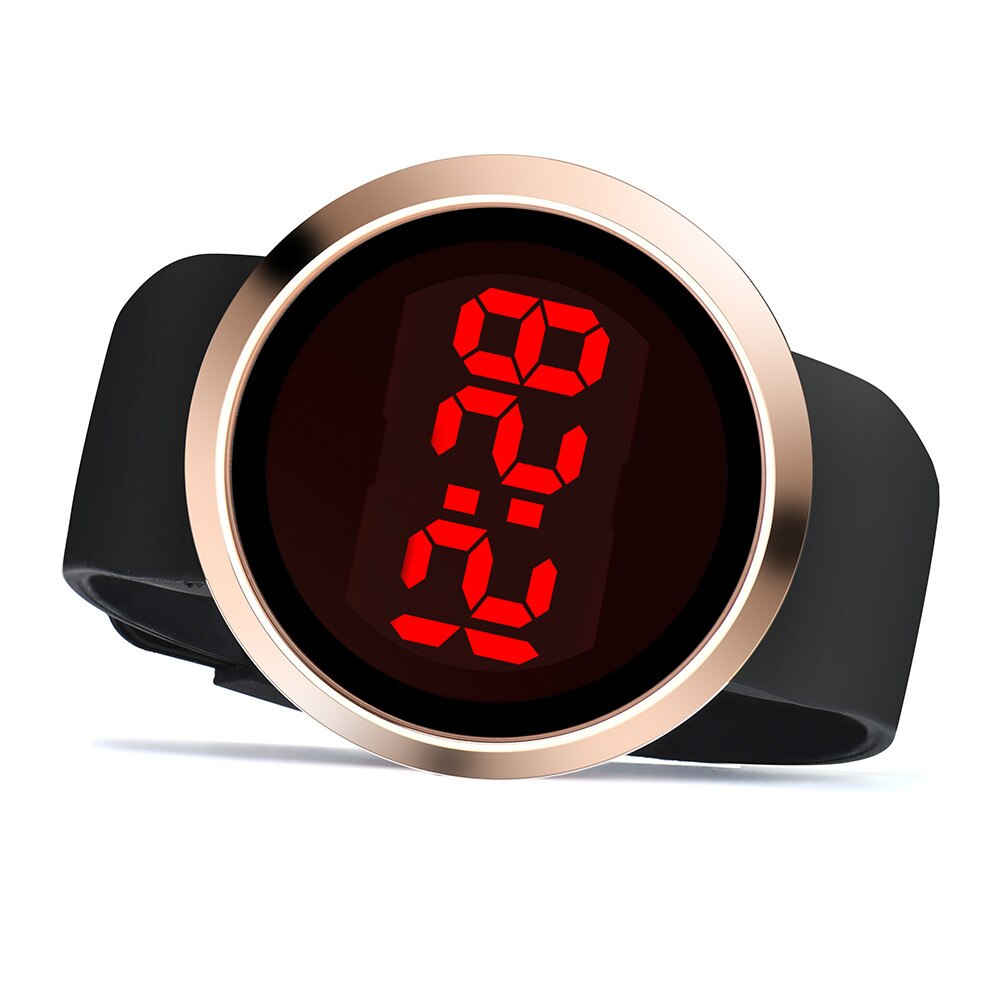Digitale Horloge Mannen Vrouwen Sport Led Horloges Siliconen Elektronische Kleurrijke Horloges Elektronische Klok Digitale Mode Klok