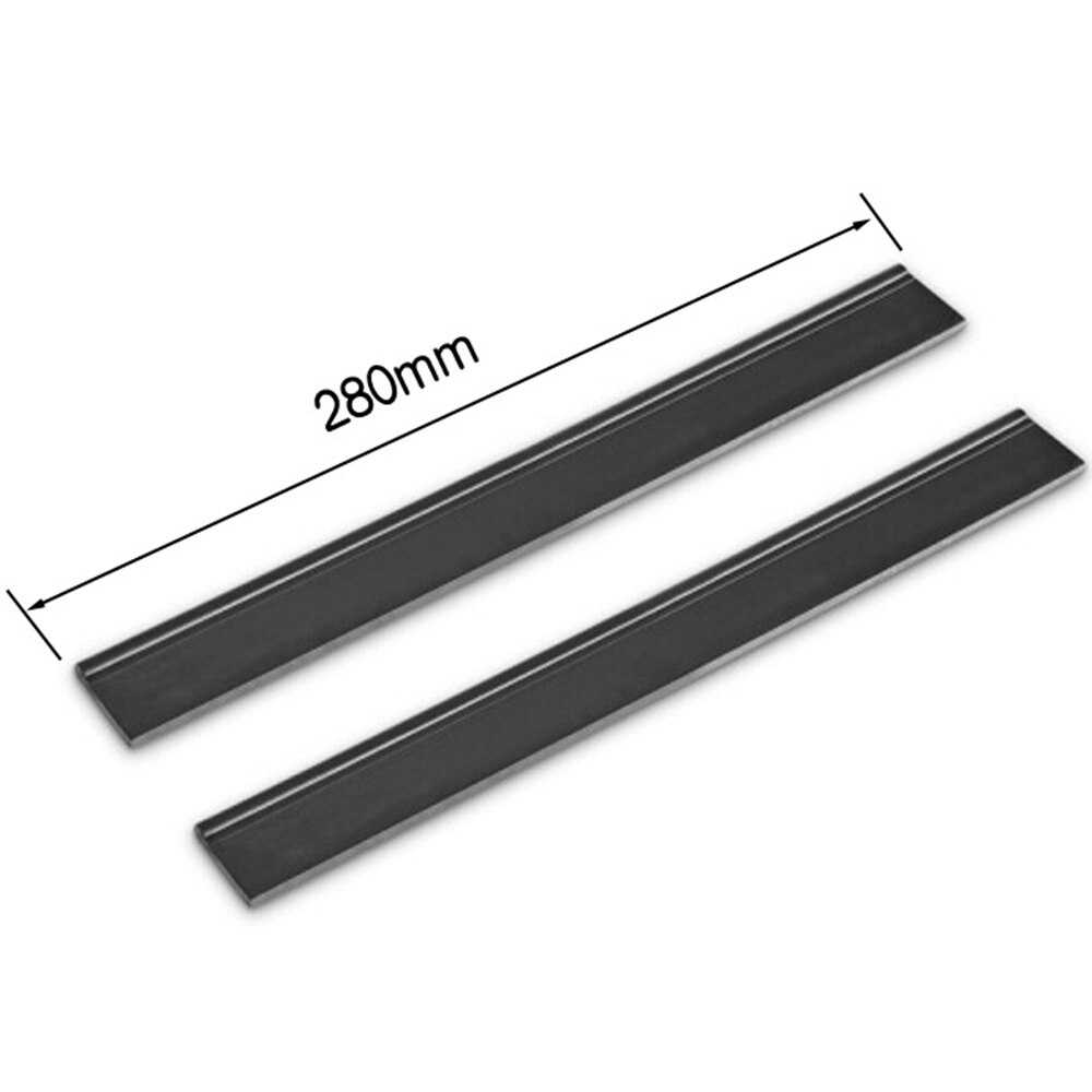4 x vindus støvsuger gummiskraper til karcher  wv50 wv2 280mm erstatning rengjøringe tilbehør skraper