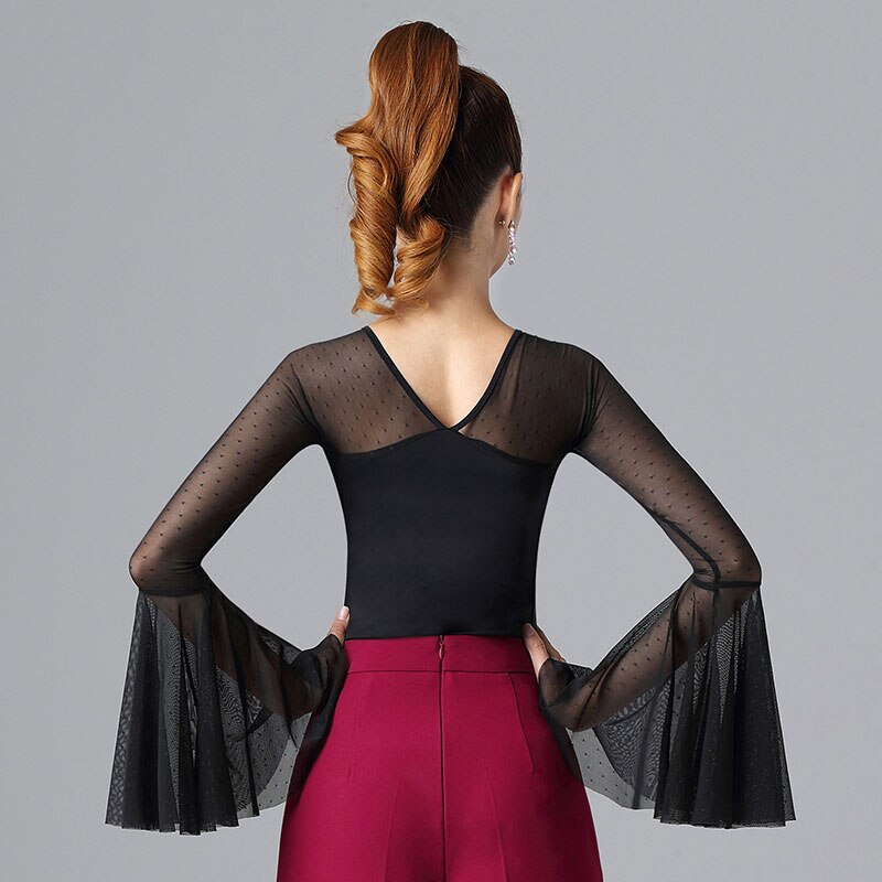 Doble nueva de ropa de baile de salón de baile largo para baile de de manga especialmente la práctica ropa femenina estándar nacional