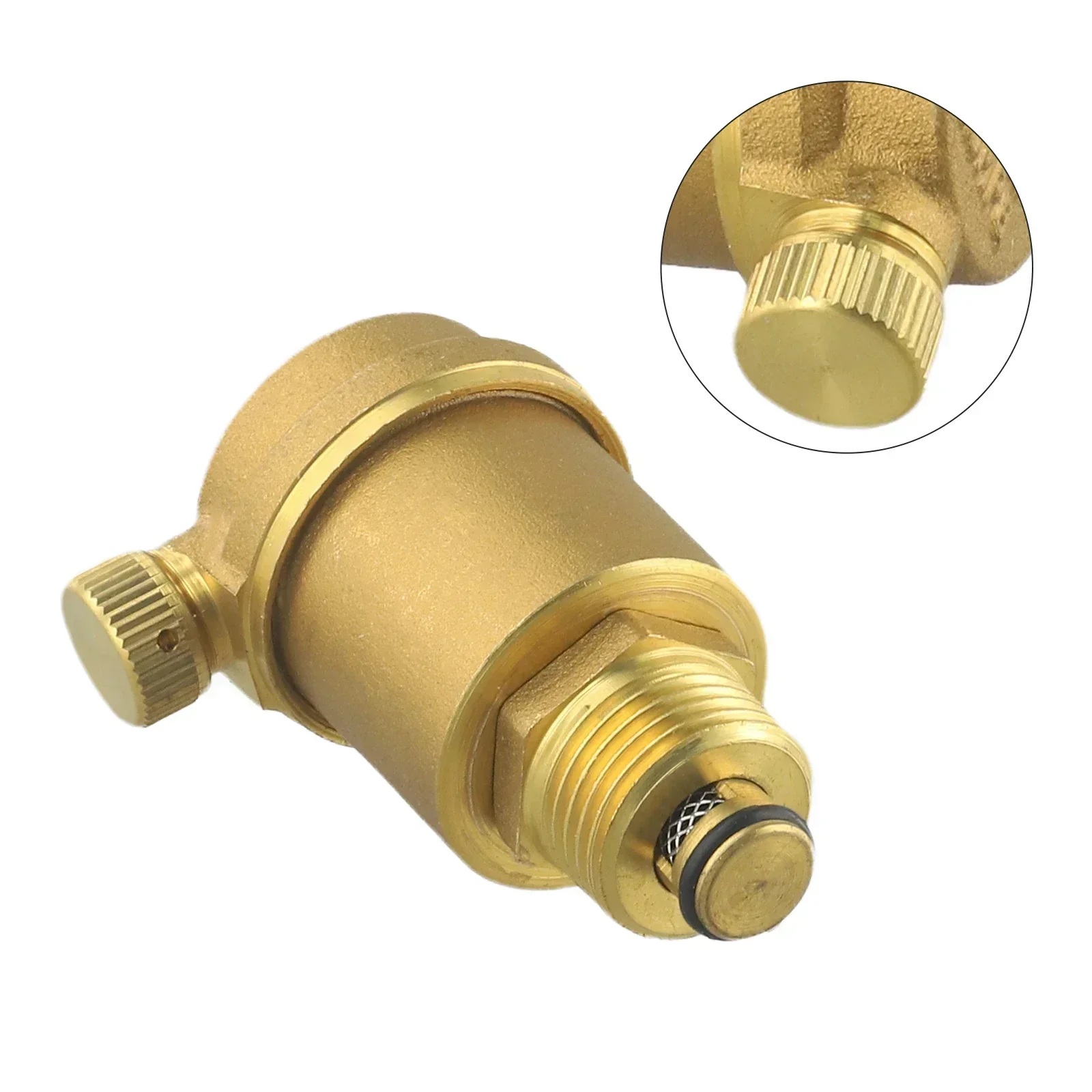 Brass Solar Water Heater Air Vent Valve, Automatic Pressure Release & Cold Water Systems Low Pressure Vessels