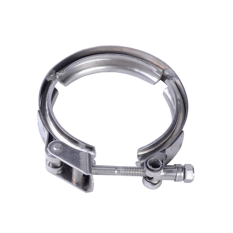 3.5Inch Stainless Steel Exhaust Universal V-Band Clamp VBand Exhaust Turbo Downpipe V-Band Clamp Quick Release