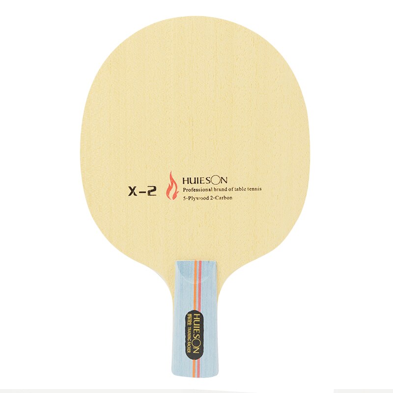 Huieson 7 Ply Hybrid Carbon Tafeltennis Racket Blade met Grote Centrale Ayous Hout voor Snelle Aanval Loopkilling Training X2