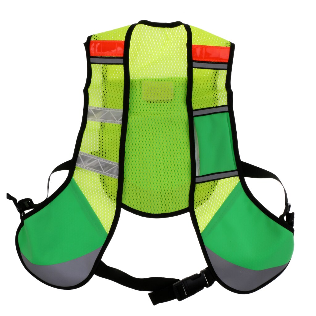 Safety Reflective Strip Running Cycling Water Hydration Backpack