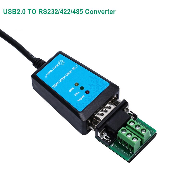 USB2.0-to-Serial-RS485/RS422-Cable USB-to-Serial-Converter DB-9-Converter Computer-Cable-Connectors for Serial data transmission