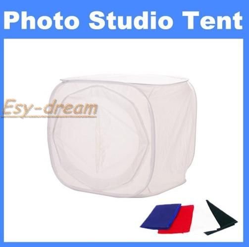 24 inch tent polegadas 60cm luz foto tiro suave caixa cúbica tenda para fotografia estúdio cor backdrops ps003