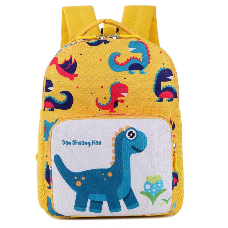 Mini børn rygsække sød tegneserie dinosaur trykt skoletasker til børnehave piger drenge børn anti-tabt børnehave taske