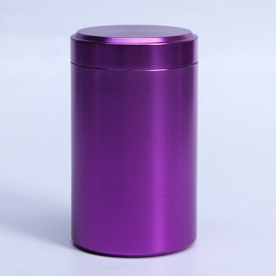 Mini latas de té portátiles de acero inoxidable, contenedor de almacenamiento de Metal de titanio, sellos, tanque de viaje, 5,2x9cm: Verde militar