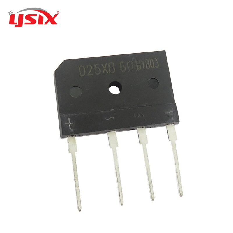 5 sztuk D25XB 60 D25XB60 mostek prostowniczy płaski bardzo 25A600V kuchenka indukcyjna części darmowa wysyłka