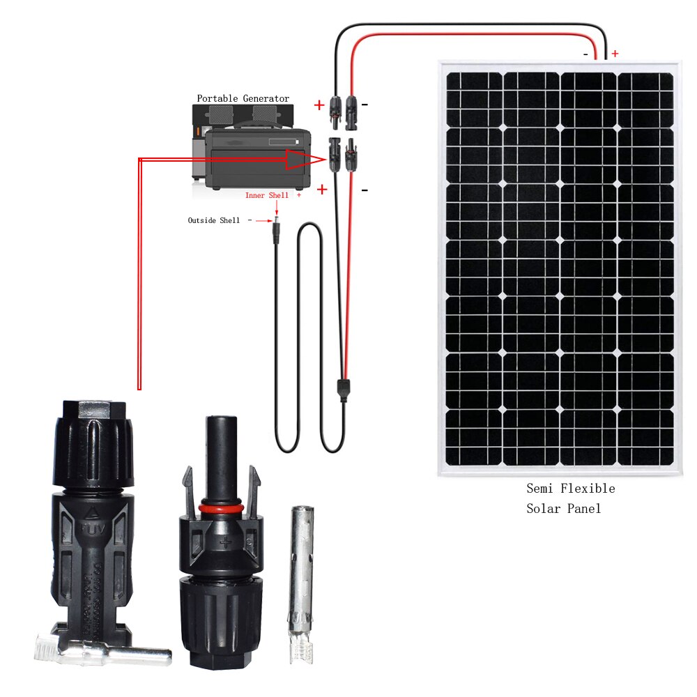 10 Pairs Solar Connector Male and Female Solar Panel Connector for Solar Cable Suitable Cable Cross Sections 2.5mm2~6.0mm2 IP67
