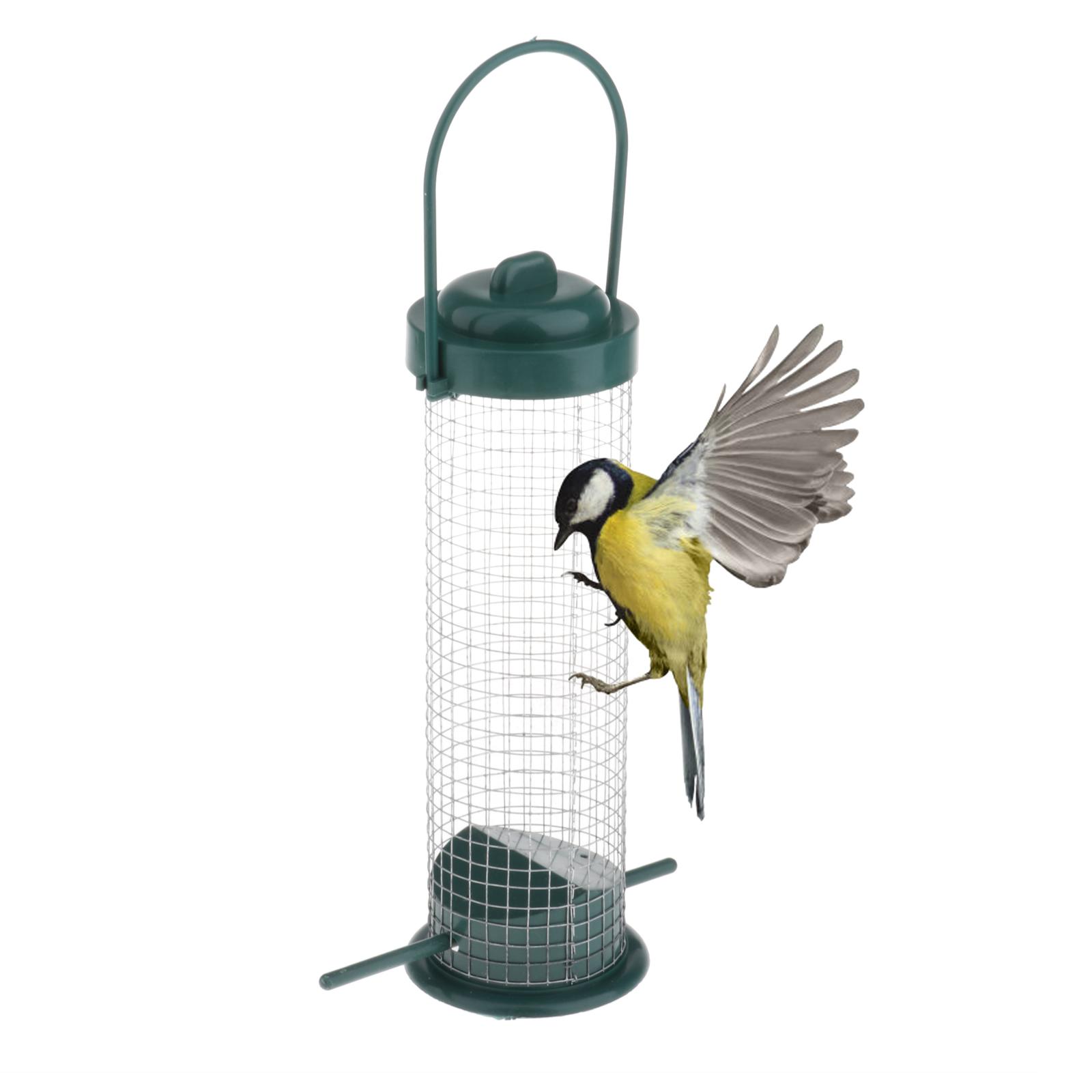 Wild Bird Feeder Squirrel Proof Feeding Station for Oudoor Patio Plastic