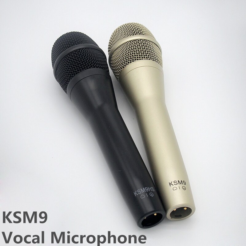 Finlemho Professionele Microfoon Dynamische Capsule Karaoke Opname Studio KSM9 Voor Gitaar Versterker Drum Kit Instrument Mixer