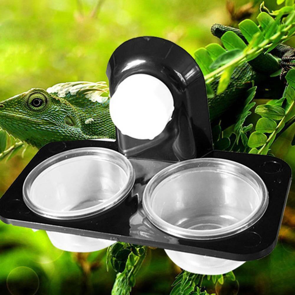 Picture of 2pcs Reptile Food Water Feeding Bowl Spider Breedi... – Vicedeal