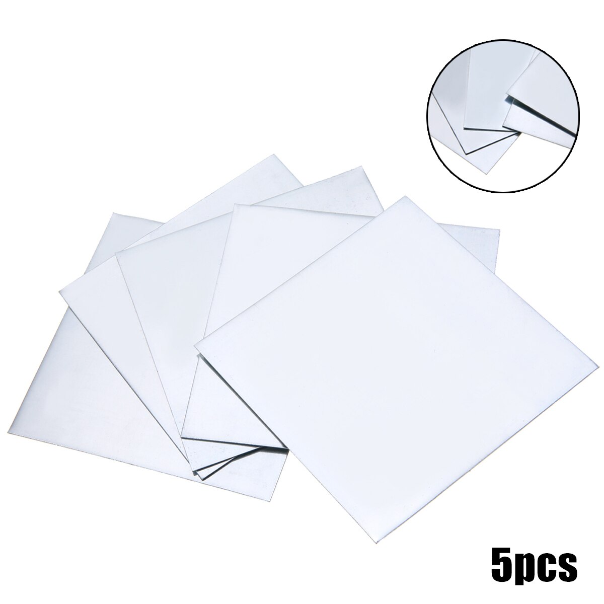 Plaque Zinc Pur 99,9% 100mm X 100mm X 0.2mm - Feuille Pour Expériences Scientifiques
