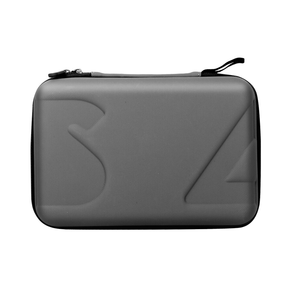 Draagbare PU waterdichte doos draagtas voor DJI OSMO ACTIE Camera storage case met mesh ruimte rits bag travel accessoires