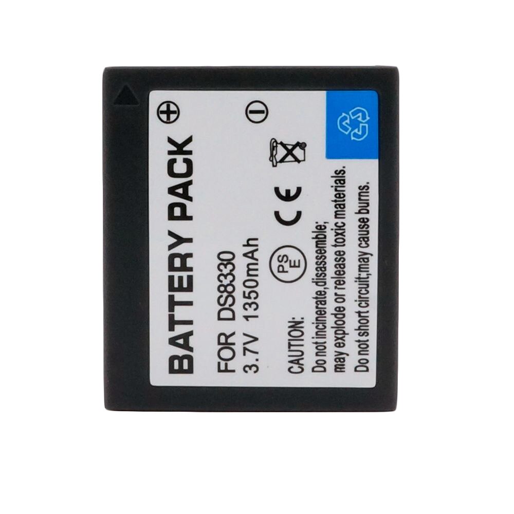 Whcyonline 2 Pezzi 1200 Mah DS-8330 Ds 8330 DS8330 Batterie per Foto/Videocamera per premier DS8330 DS8340 DS8350 SL8 DS8650 DS-888 DS-A350 SL83