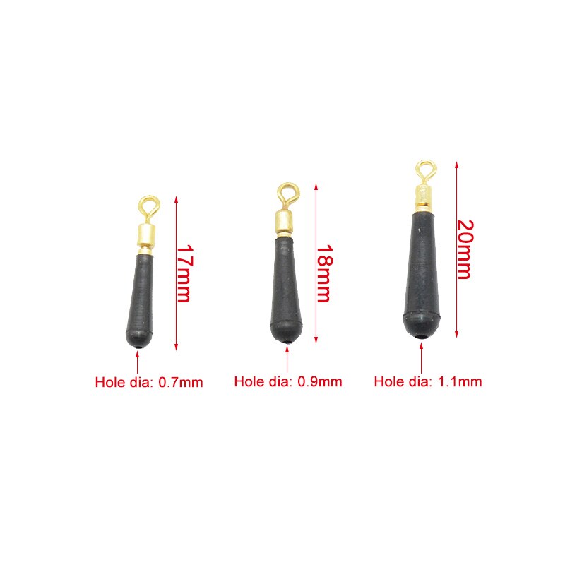 50Pcs/lot fishing float Copper Head Connection flo... – Grandado