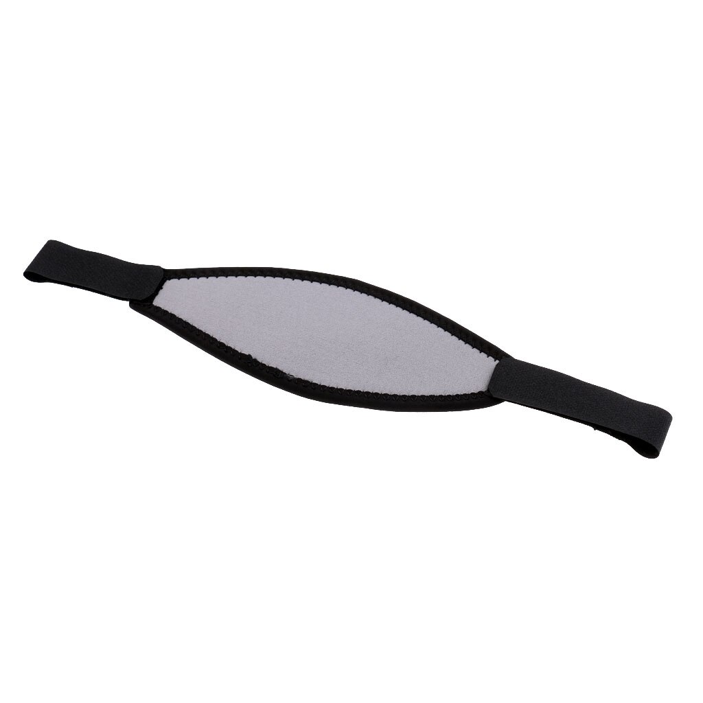 13X3.3 Inch Neopreen Duiken Masker Slap Band-Verstelbare & Lange Haar Bescherming: Grey