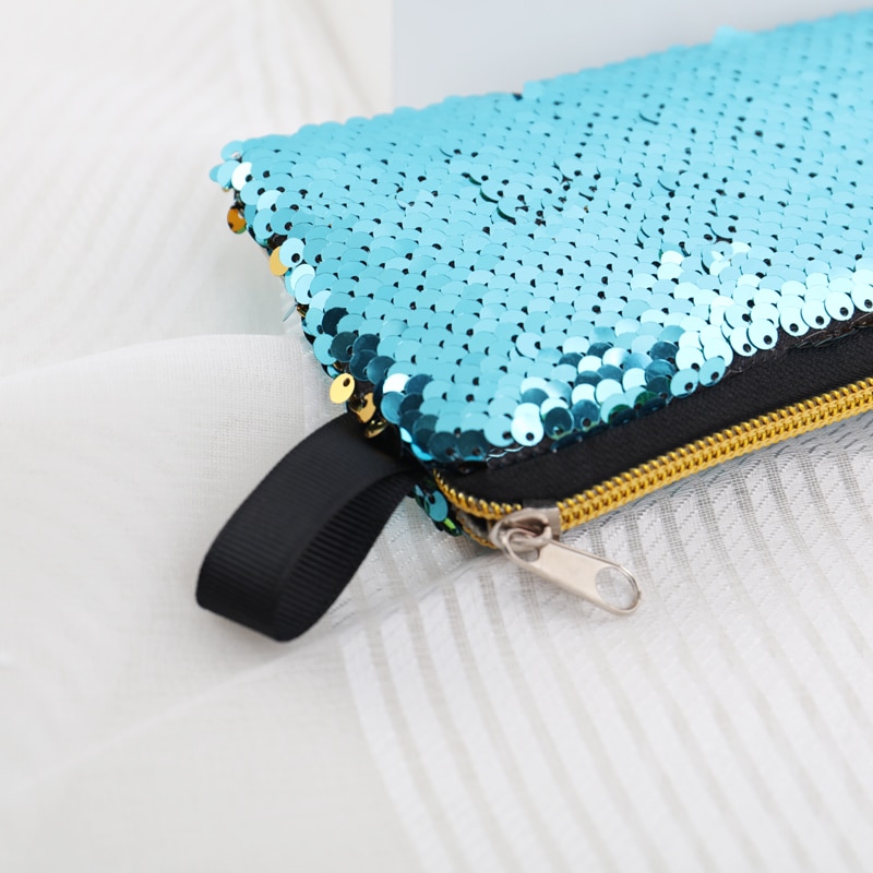 Super Pencil Writing Case Large Capacity Sequin Pencilcase Pen Bag School Supplies Pencils Box Pouch Stationery Girls