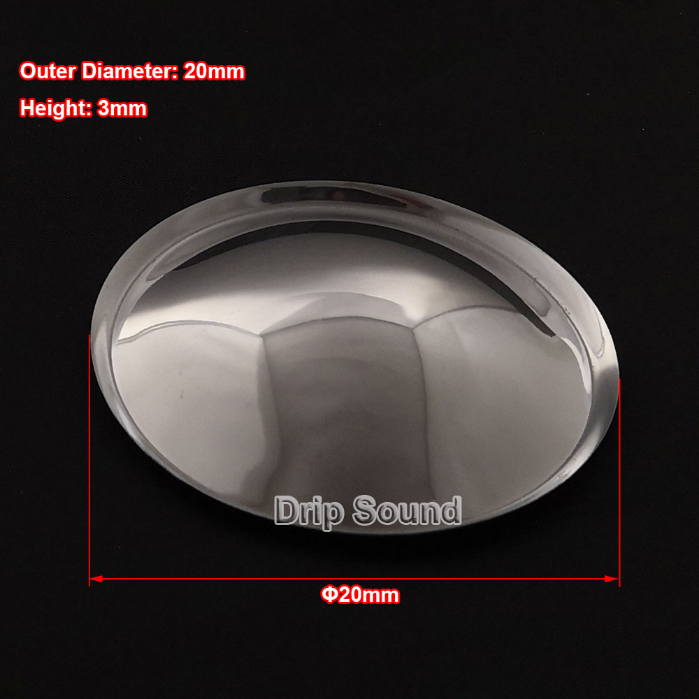 2 szt. 30mm/35mm/40mm/45mm/50mm/54mm/64mm/80mm/95mm Osłona Przeciwkurzowa Głośnika Niskotonowego Plastikowa Kopuła Stożek Części Zamienne do Naprawy Basu: Niebieski