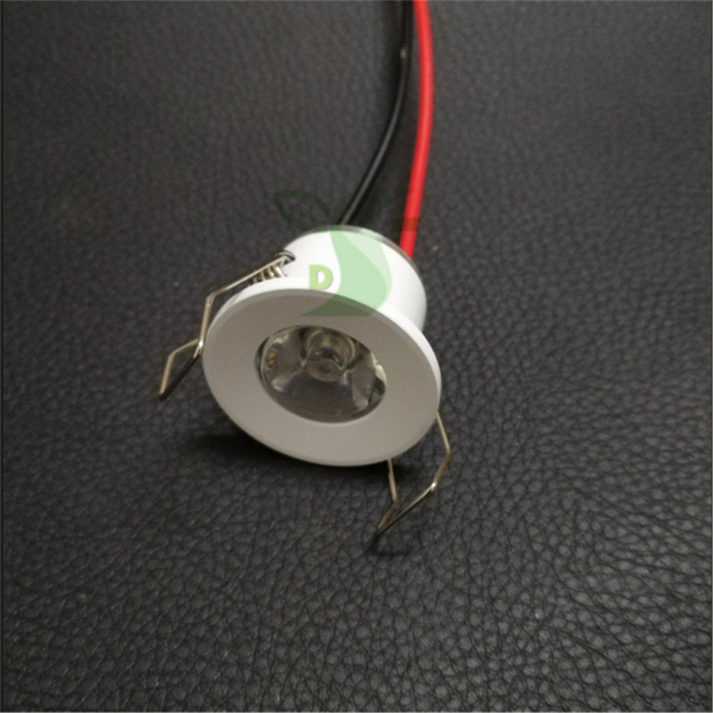 10 stk/parti 3w led mini downlights under skap spotlight 1w for tak innfelt lampe 110v 220v dimbare lys for tak