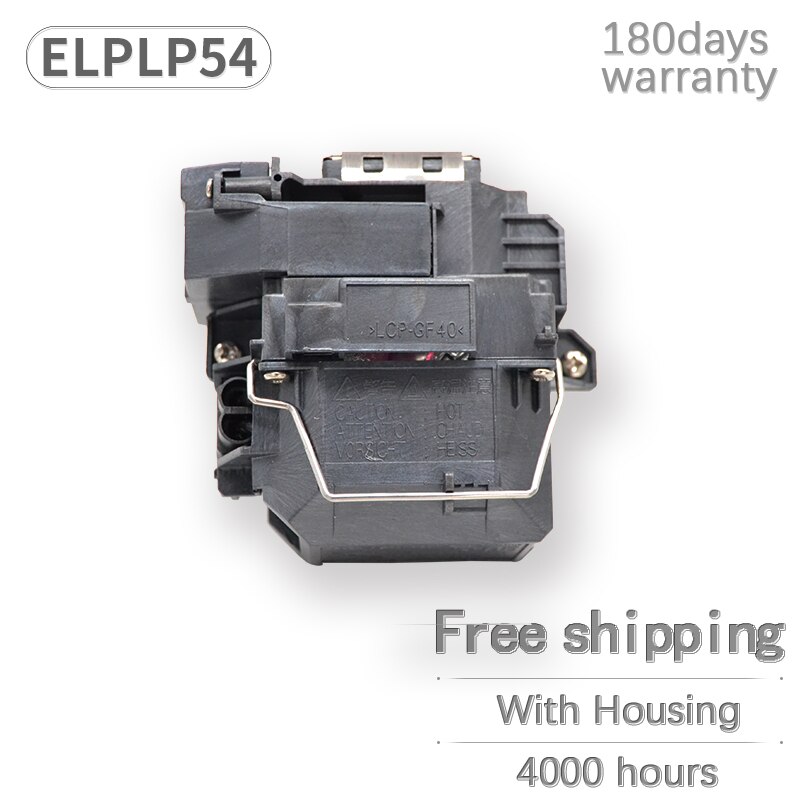 Vervanging Voor ELPLP54 Projector Lamp Voor Epson B-S10/EB-S7/EB-S72/EB-S8/EB-S82/EB-S9/EB-S92/EB-W10/EB-W7/EB-W8/EB-W8D/EB-W9