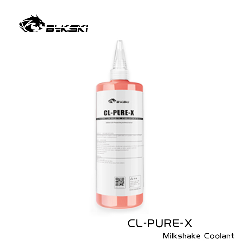 Bykski CL-PURE-X 500Ml Milkshake Waterkoeling Vloeistof Computer Radiator Opaque Anti-Corrosie Thermische Vloeistof: Pink 500ml