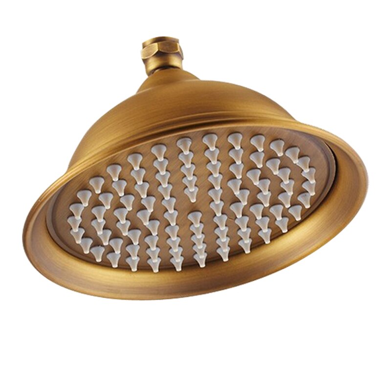 8 inch round gold ,rose gold,chrome, antique,black bathroom solid brass copper rain shower head