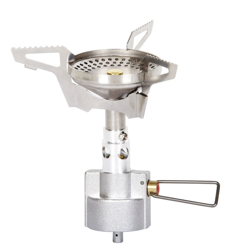 Camping Gas Stove Mini Gas Burner Removable Foldable Cooking Stove Outdoor Hiking Trekking Cooker Portable Camping Equipment: MAAP valve