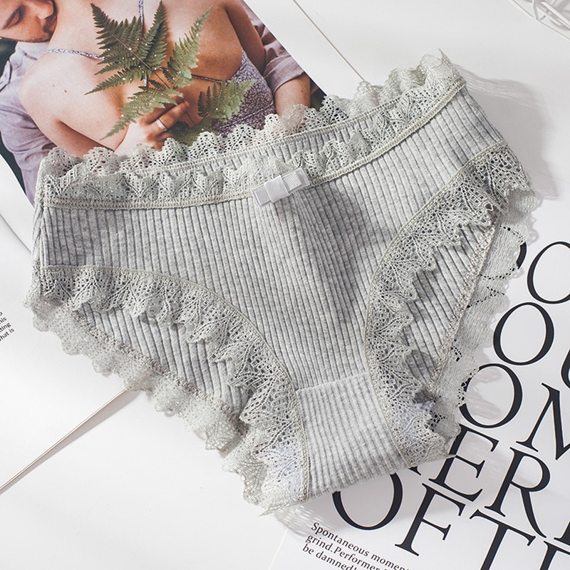 Bragas antigoteo para el período Menstrual, ropa interior de algodón para mujeres, calzoncillos con flores de cintura baja de estilo japonés para chicas, calzoncillos con flores