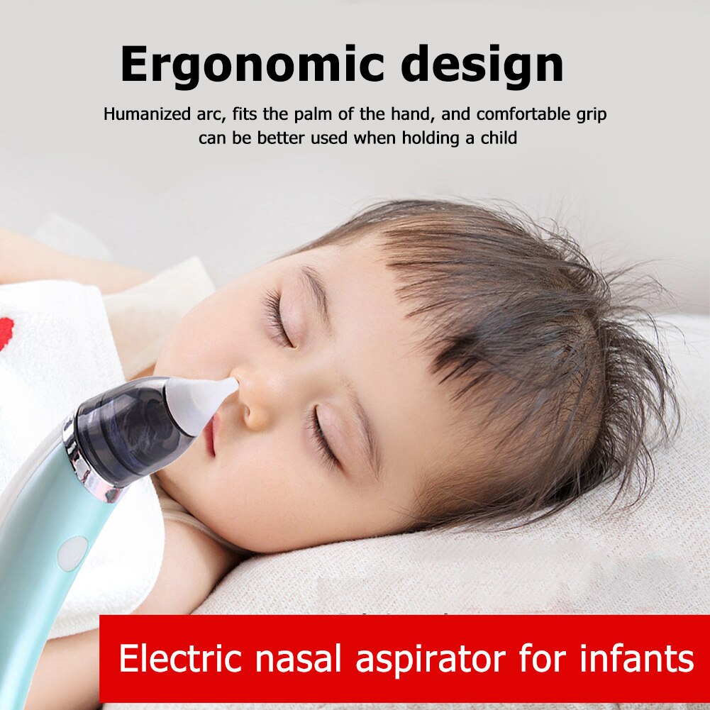 Veilig Hygiënische Neus Snot Schoner Silicone Baby Neuszuiger Elektrische Veiligheid Neus Stofzuiger Zuig Sucker