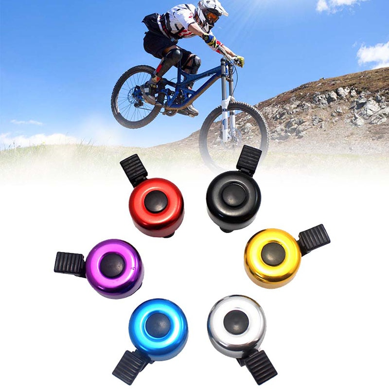 Aluminum Alloy Loud Sound Bicycle Bell Handlebar Safety Metal Ring Environmental Bike Cycling Horn Multi Colors Handlebar Bell