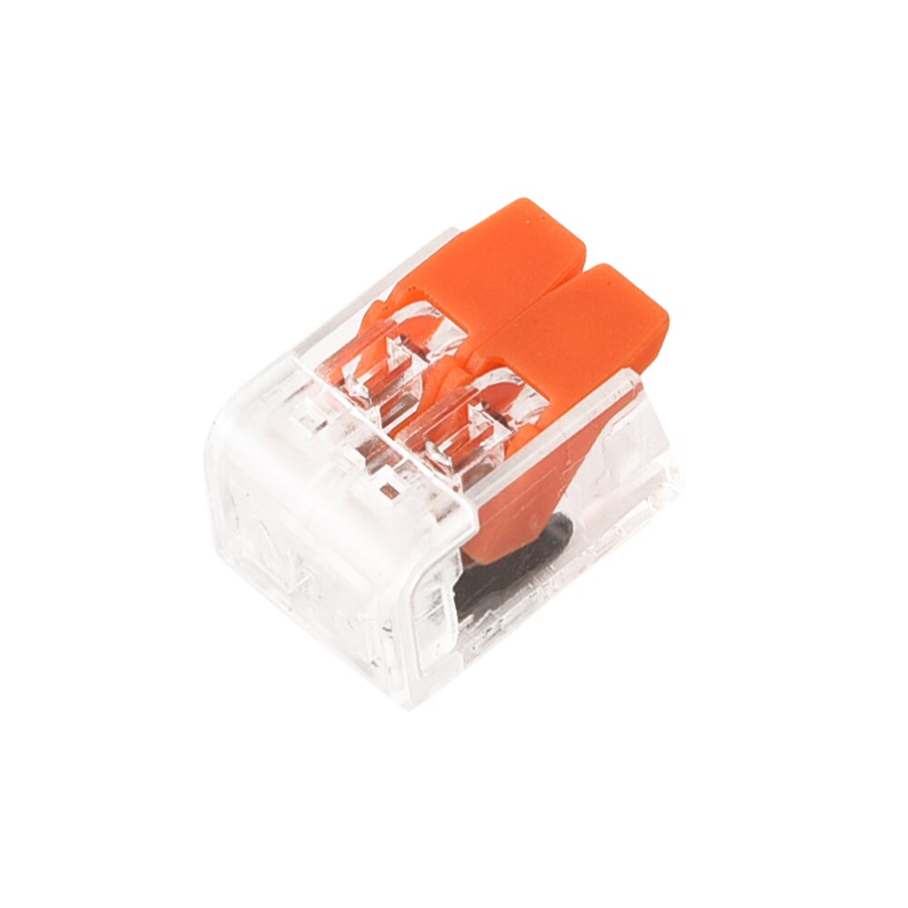 75pcs Terminal Block Flexible Operating Lever Home Compact Splicing Connector Wire 2 3 5 Pole Electric Cable Clamp Nut