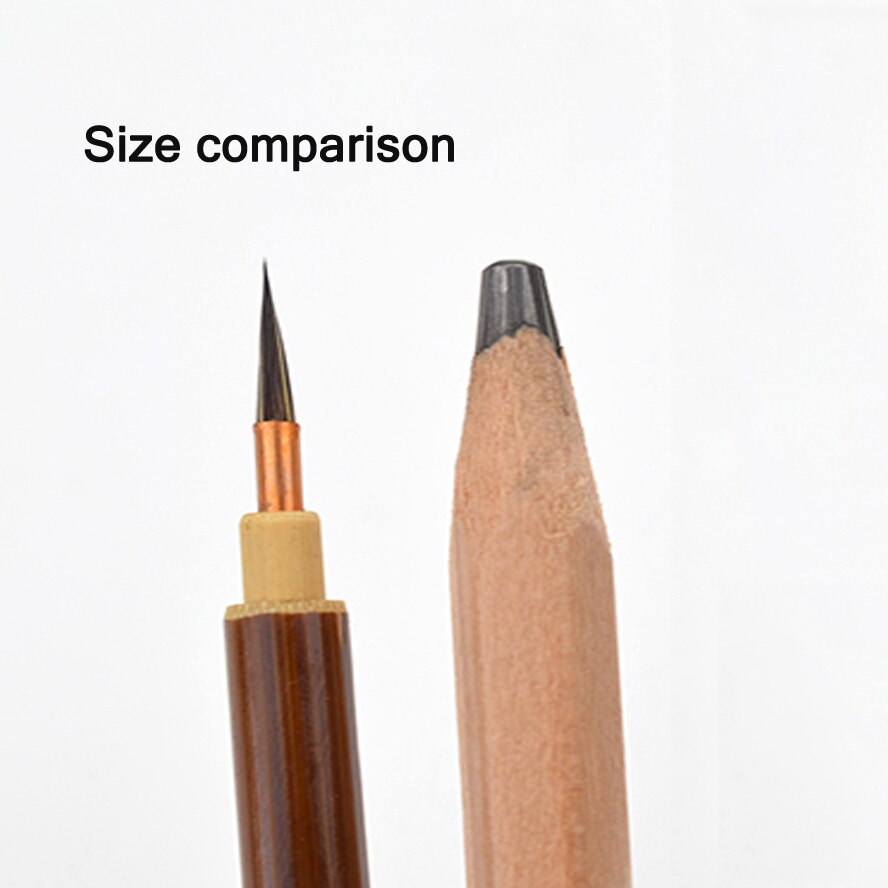 Minimal japansk kalligrafi børste linje børste kanin hår skrive pensel pen kalligrafi maleri kunst forsyninger stationær