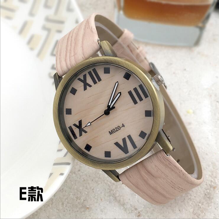 Women Watches Women Simulation Wooden Watches Bamboo Watchband Quartz Wristwatches dames horloge montre pour femme: 150228E