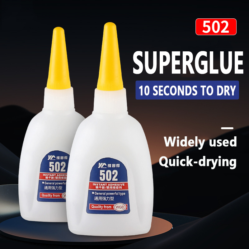 High-Strength Glue Strong Instant Adhesive Quick Dry Multi-Use for Home Repair DIY Crafts Metal Plastic Wood Ceramic Leather Fix