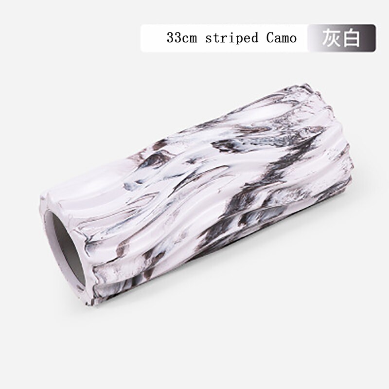 Yoga Foam Roller Ball Set Pilates Block Gym Sports Fitness Massage Ball for Therapy Relax Exercise Relax Muscle Roller: Auburn