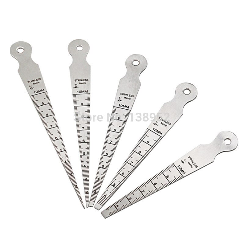 Jauge Conique En Acier Inoxydable - 4 Pièces Pour Mesurer Des Diamètres De 0 à 60 Mm - Outil De Précision Pour Perçage, Travail Du Bois, Mécanique