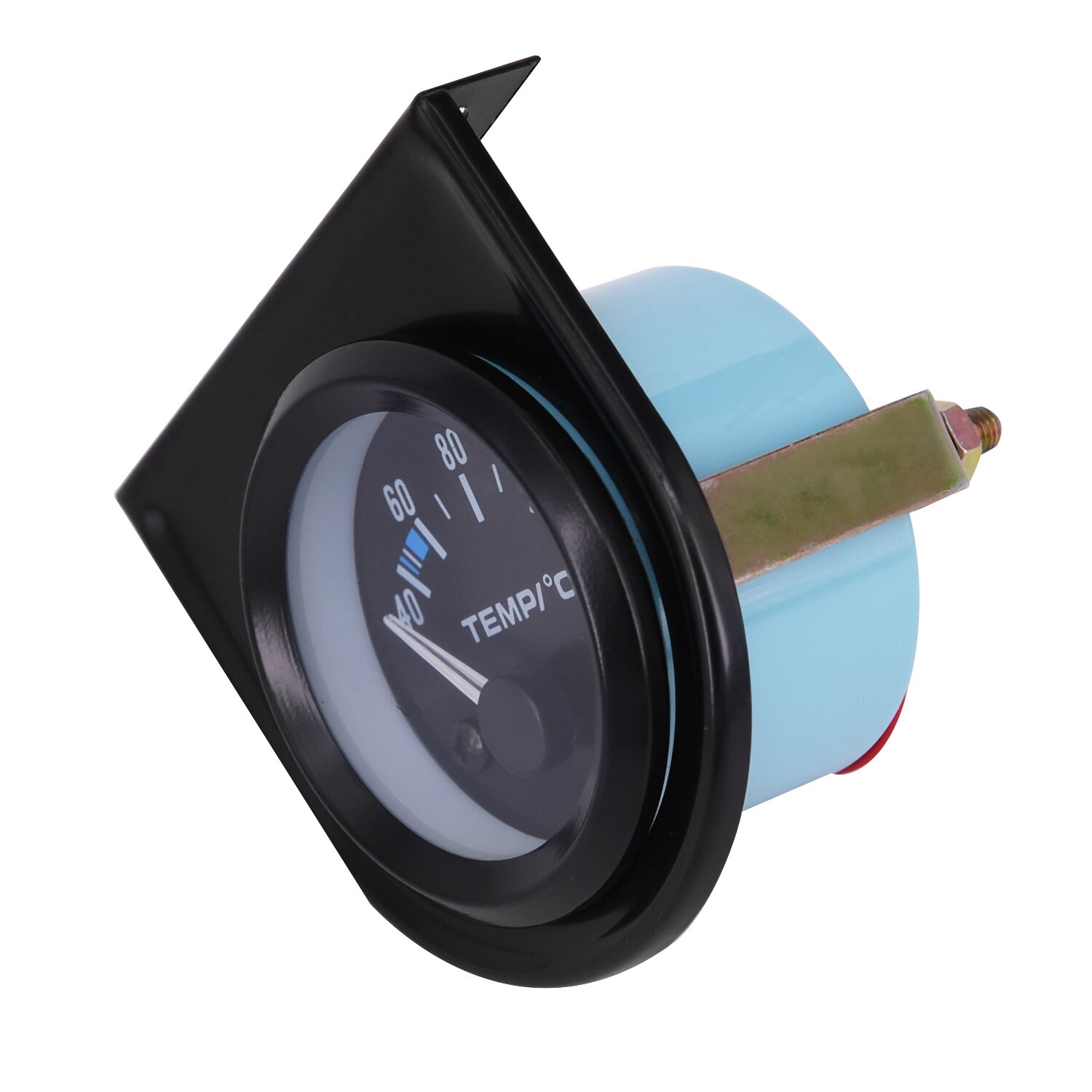 Universal 52mm Mechanical Oil Pressure Press Gauge 40-120°C 2 Inch Black