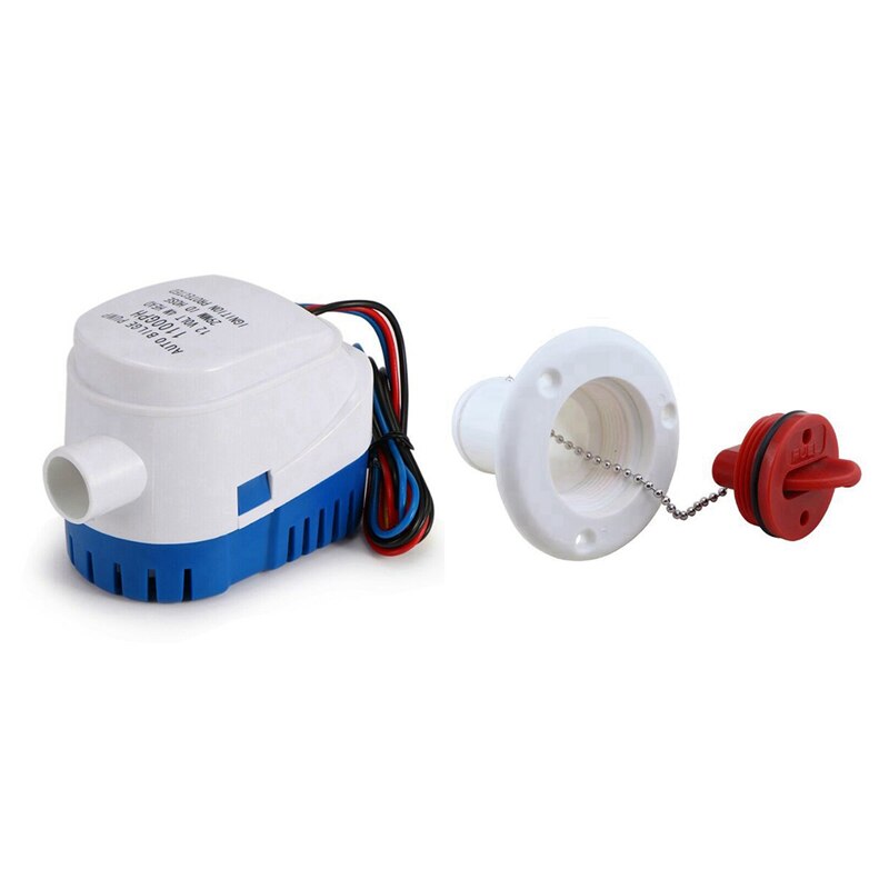 Automatische Dompelpomp Boot Bilge Pomp Met Dek Filler Socket Van Brandstof 38Mm Marine Boot