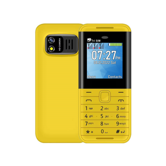 Servo  bm5310 3 sim-kort 3 standby mini-mobiltelefon automatisk opkaldsoptager bluetooth-opkald hurtigopkald magisk stemme 1.3 " mobiltelefon: Grå
