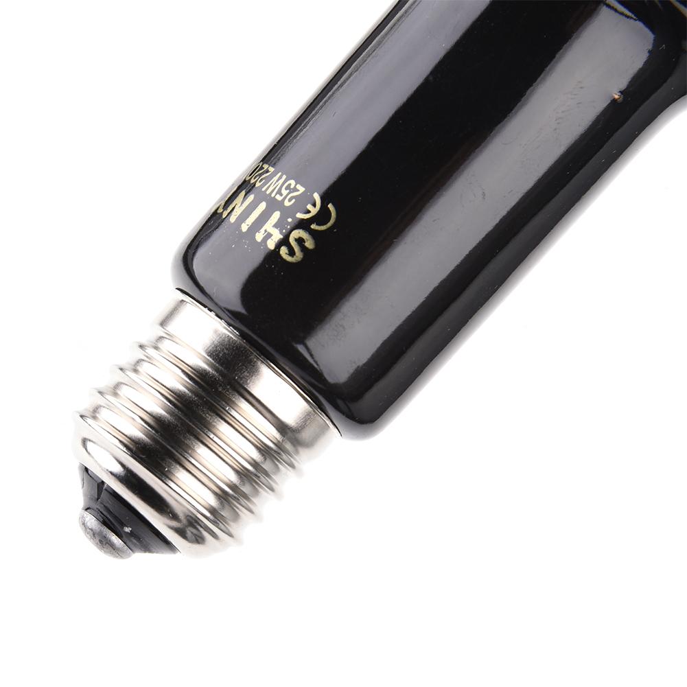 Lámpara de calefacción de cerámica infrarroja para reptiles y mascotas, lámpara de calor para mascotas, lámpara de calefacción de aislamiento cerámico, Bombilla de calor de 25/50/75/100W 220V