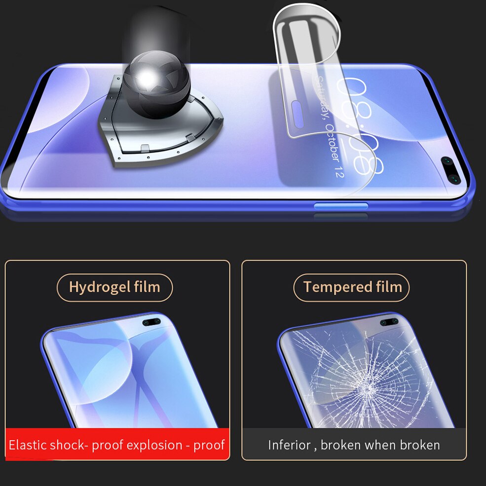 1-2Pcs 100D Hydrogel Film For Samsung Galaxy m21 Protector Film For Samsung sumsung galax m 21 Protector Hydrogel Film sm-m215f
