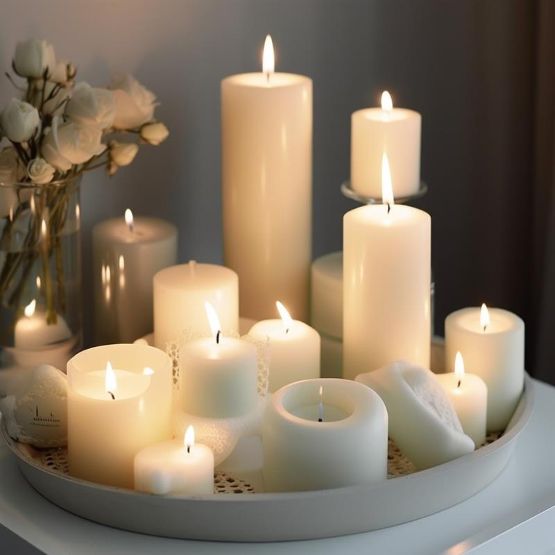 Ensemble de mèches de bougies en coton ciré, 50/100 pièces, noyau de cire sans fumée, bricolage, noyau de cire de soja tissé, lampe à Kerosene, fournitures de fabrication de bougies